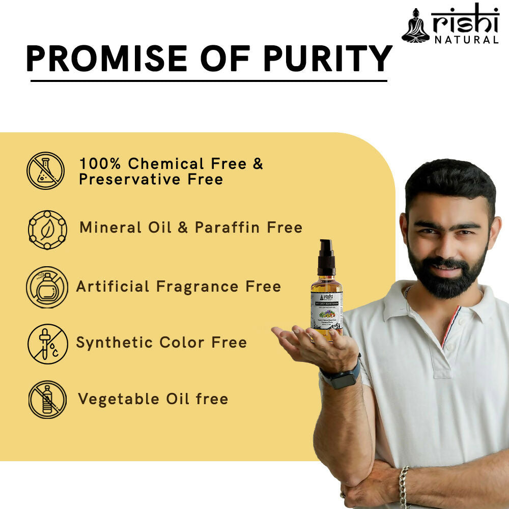 Rishi Natural Anti-Grey Beard Serum Oil