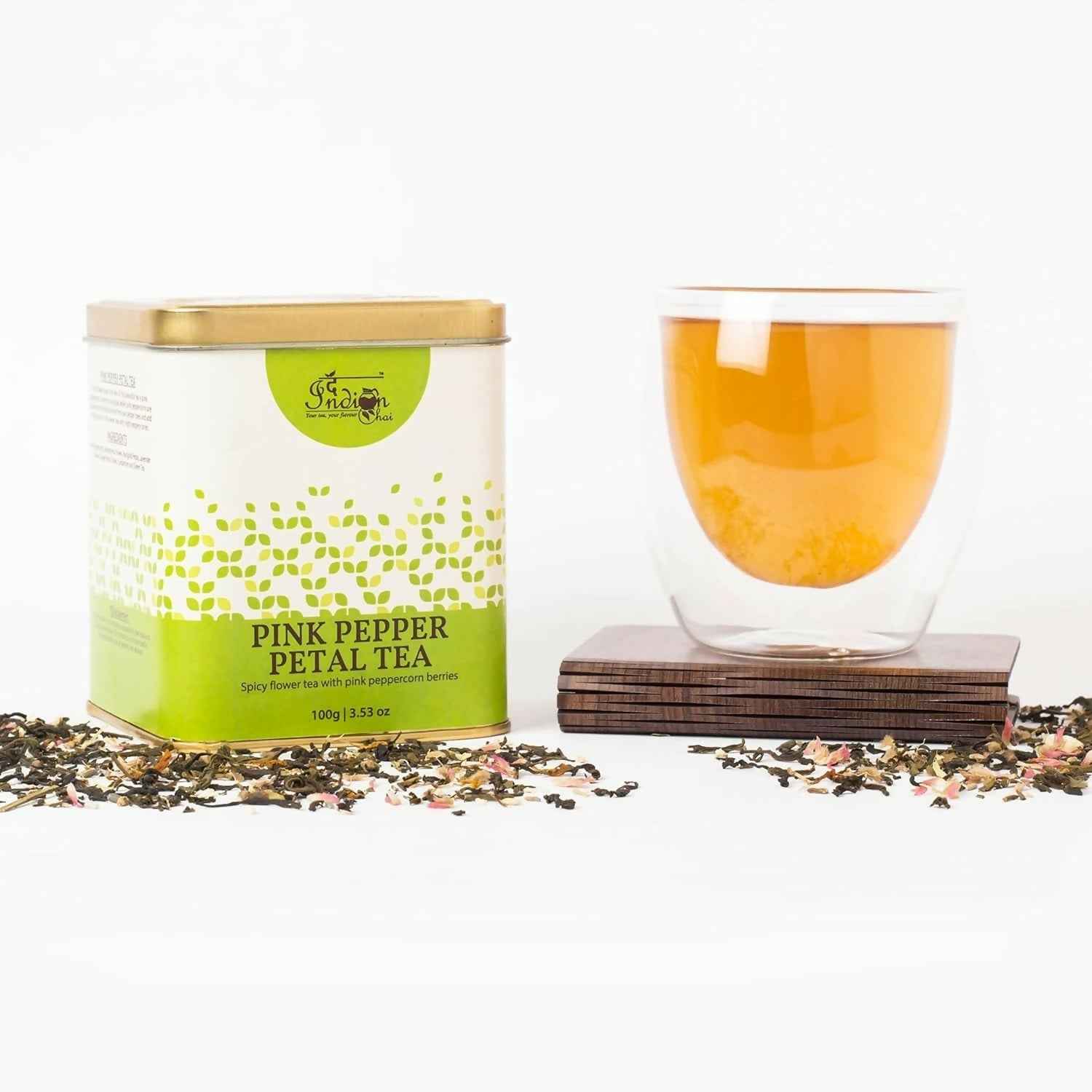 The Indian Chai  Pink Pepper Petal Tea