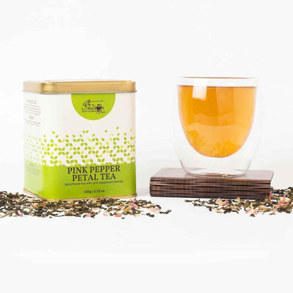 The Indian Chai  Pink Pepper Petal Tea
