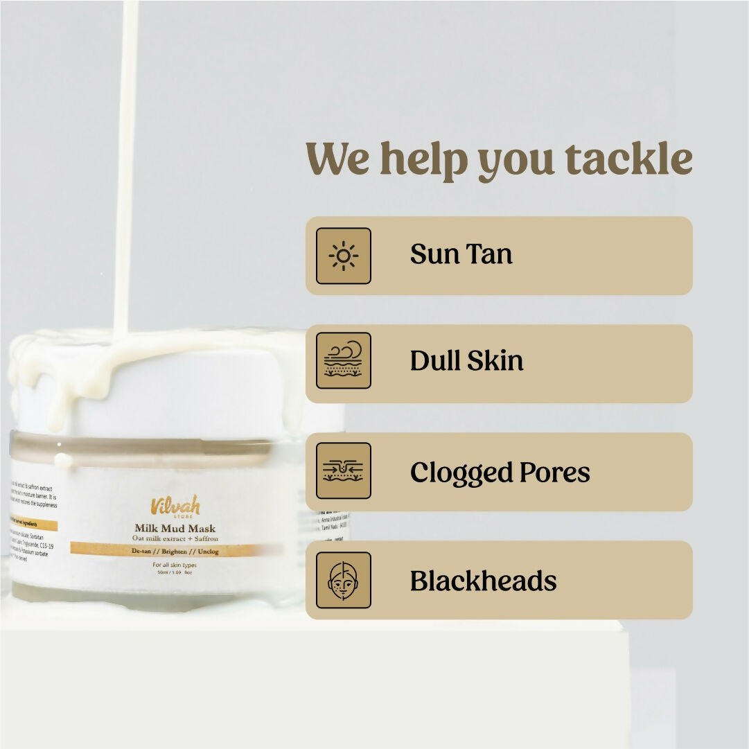 Vilvah Store Milk Mud Mask