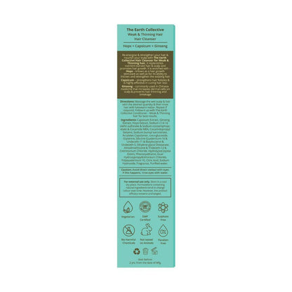 The Earth Collective Hair Cleanser - Weak & Thinning Hair - Drmedicart