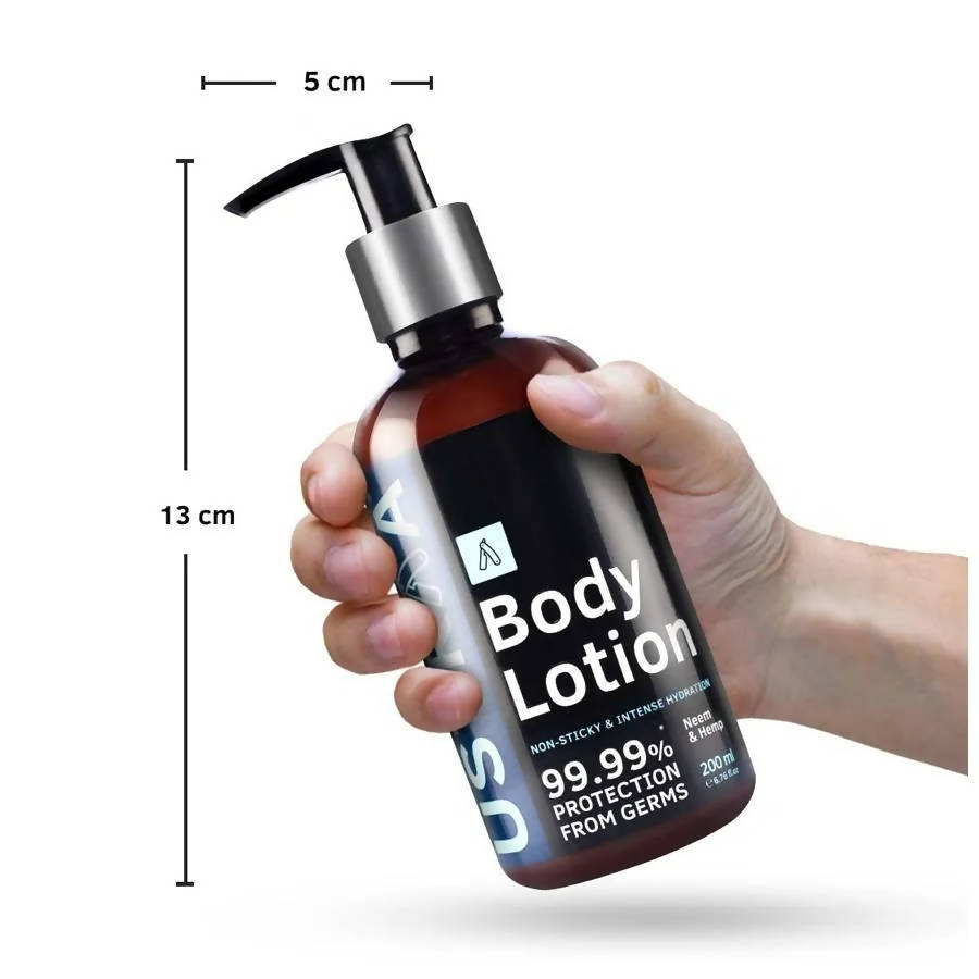 Ustraa Body Lotion - Neem & Hemp - Drmedicart