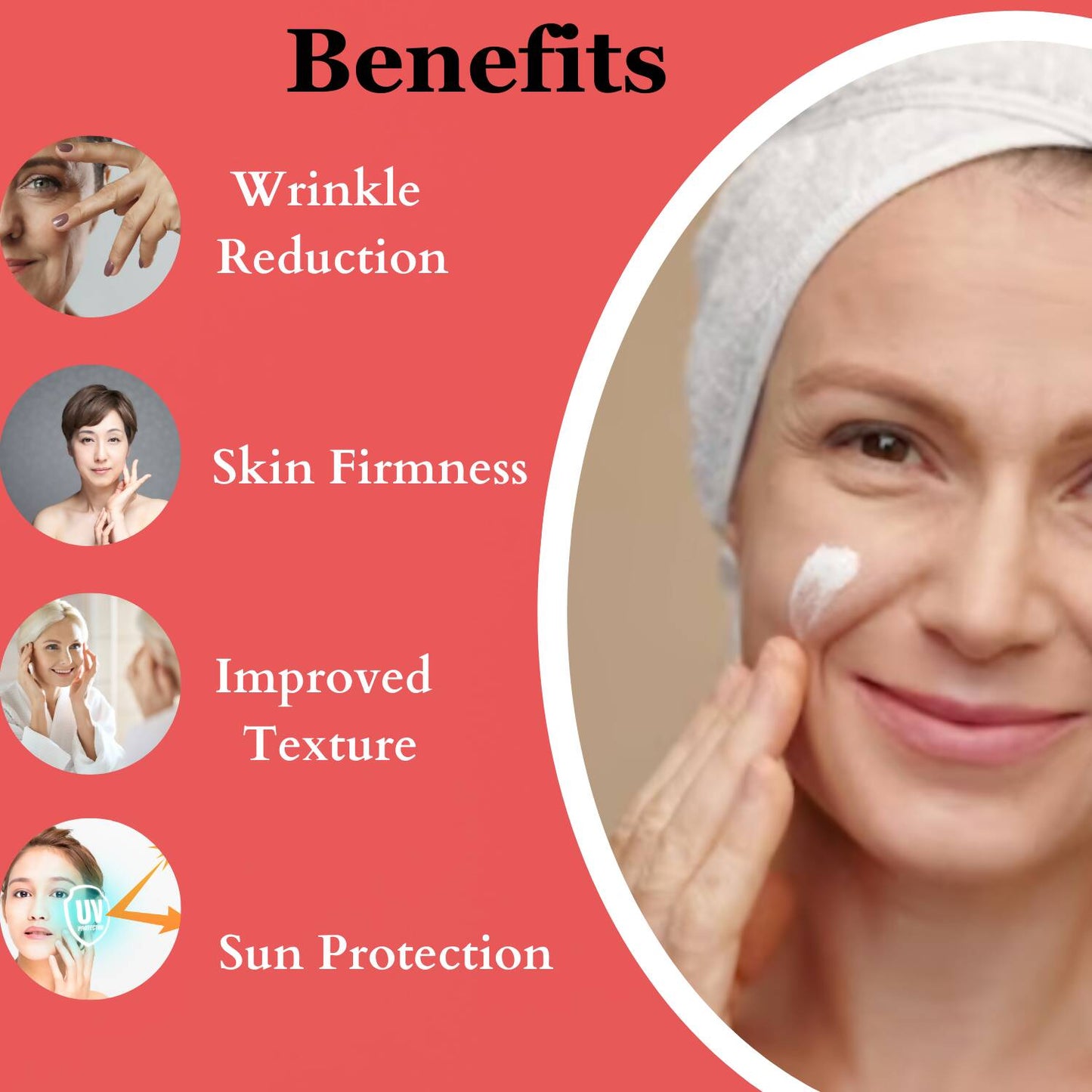Dermistry Anti Aging Intense Day Cream Sun Block & Instant Intense Face Lift Serum