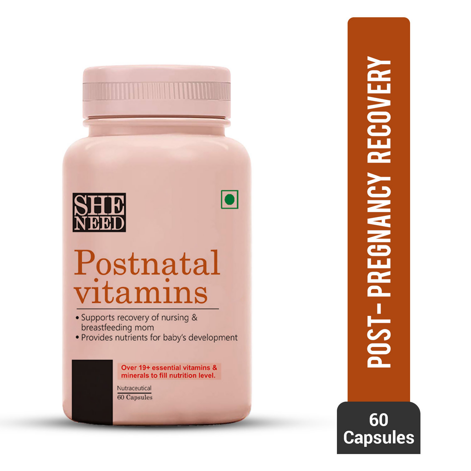 SheNeed Postnatal Vitamins Supports Recovery Capsules