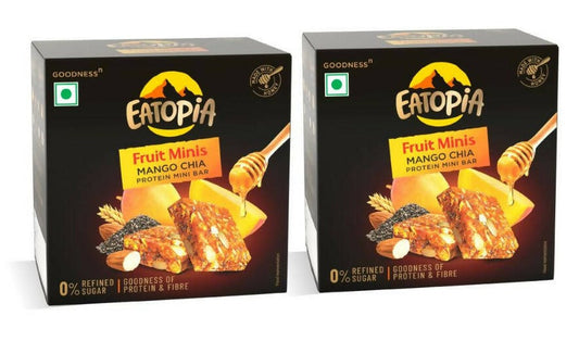 Eatopia Fruit Minis - Mango Chia Protein Mini Bar