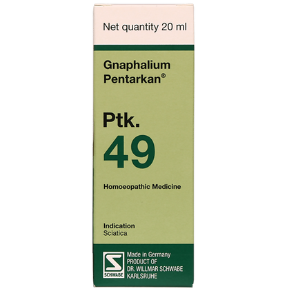 Buy Dr. Willmar Schwabe Germany Gnaphalium Pentarkan Ptk. 49 Drops from DrMediCart, Ship from India to USA