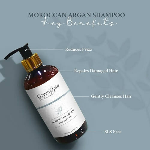 GreenOpia Naturals Moroccan Argan Oil Hair Shampoo