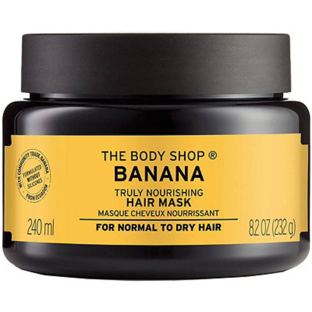 Buy The Body Shop Banana Truly Nourishing Hair Mask from DrMediCart, Ship from India to USA