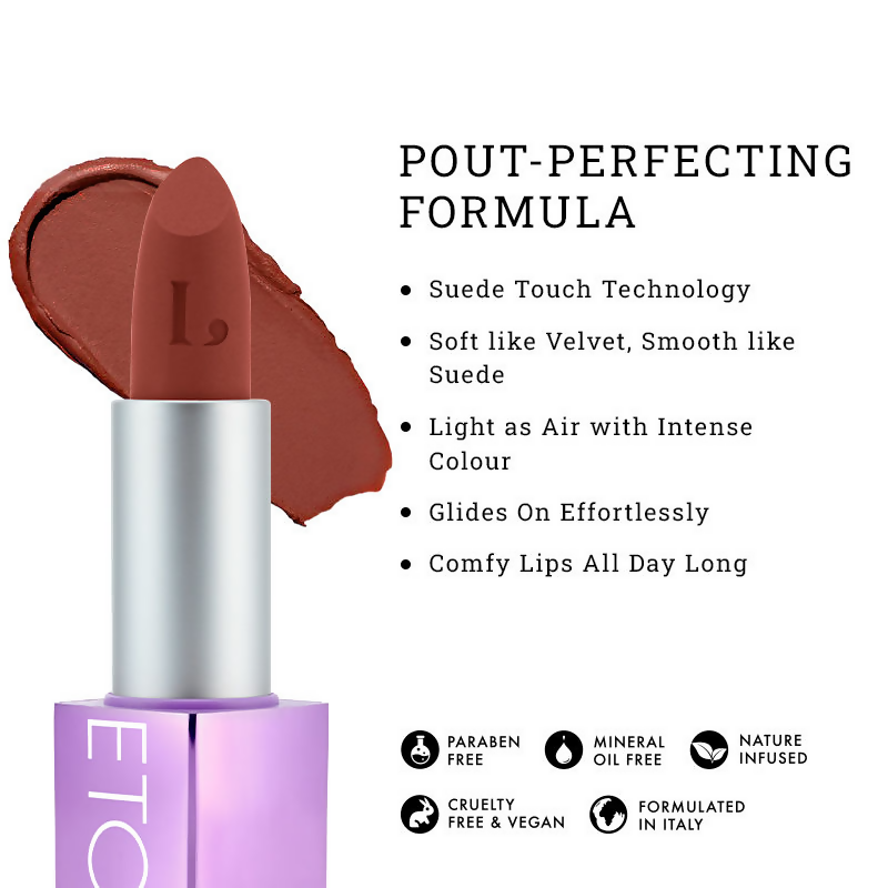 LOVETC Pout, Perfect, Etc High-Definition Matte Lipstick - Cozy Love