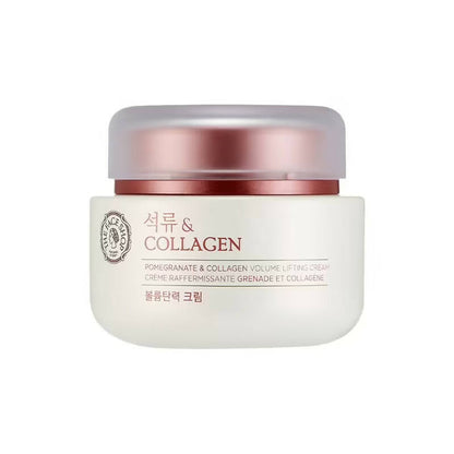 The Face Shop Pomegranate & Collagen Volume Lifting Cream - Korean Skincare