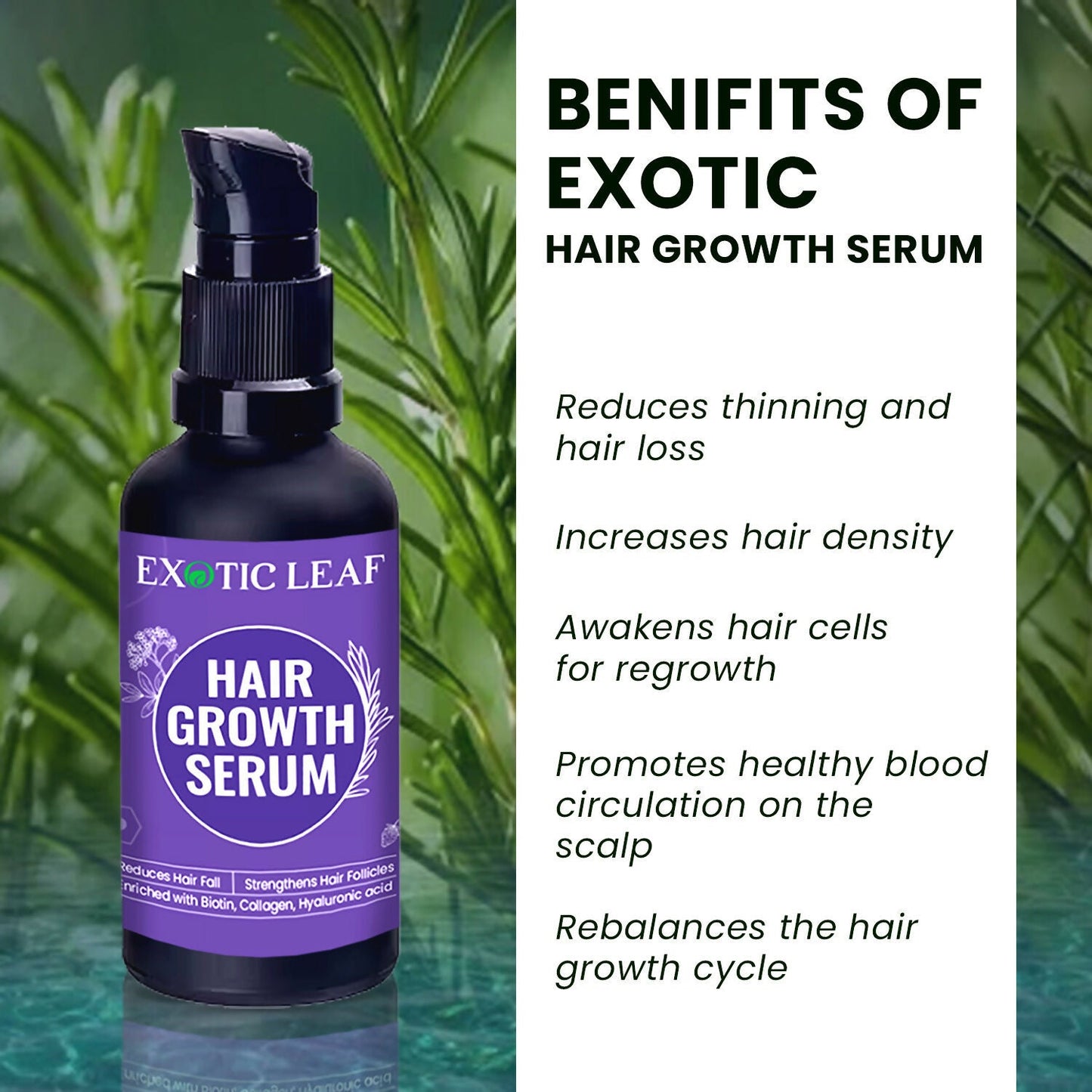 Exotic Leaf Hair Serum