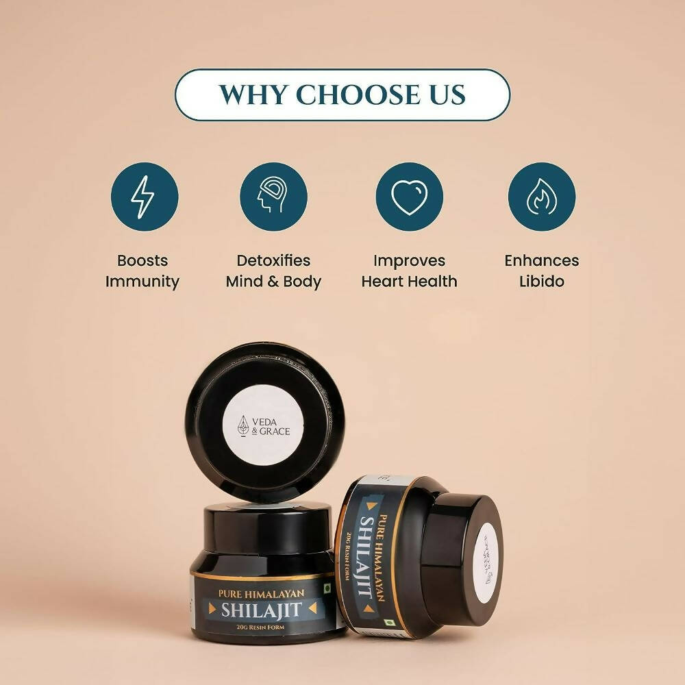 Veda & Grace Pure Himalayan Sj / Sj Resin