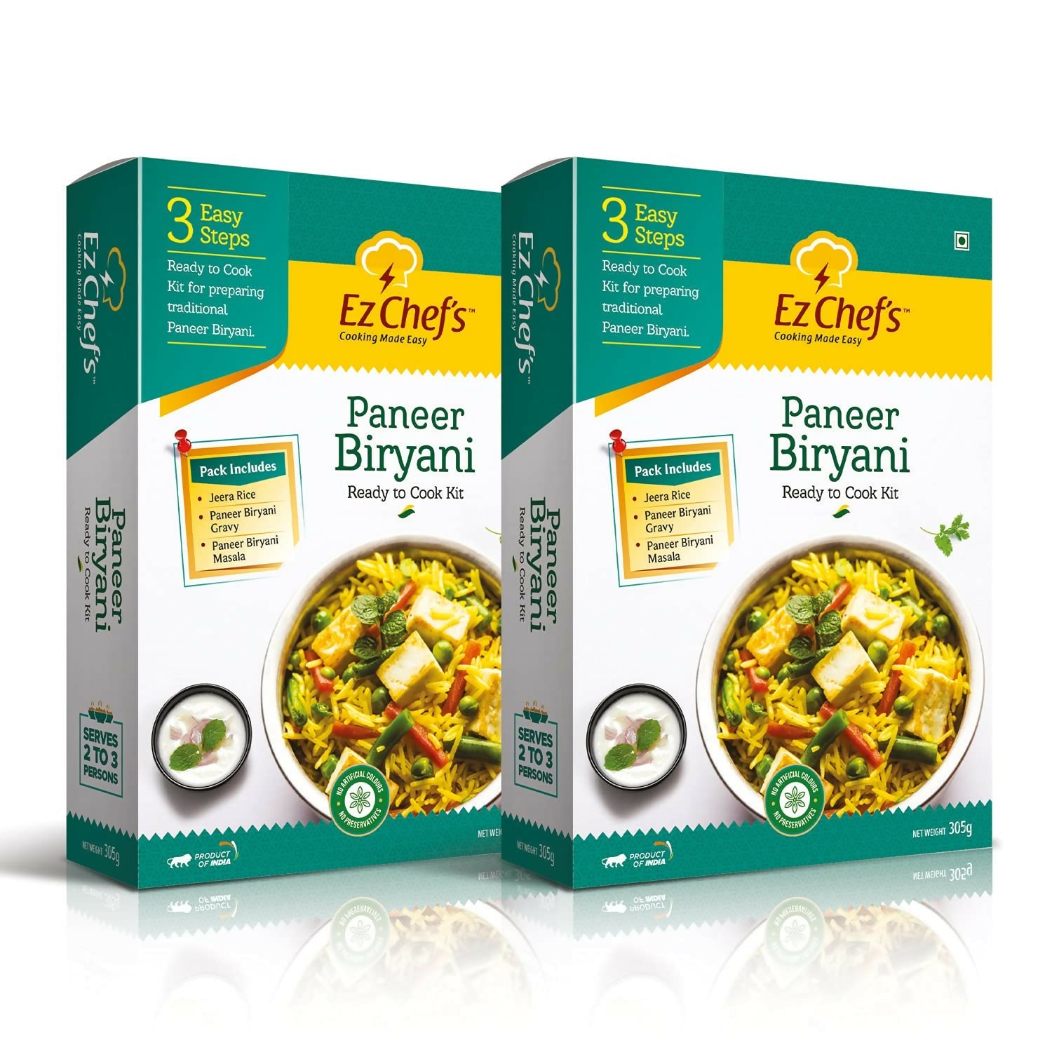 Ez Chef's Paneer Biryani Kit