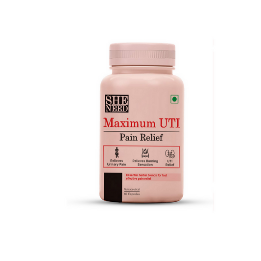 SheNeed Maximum UTI Pain Relief Capsules