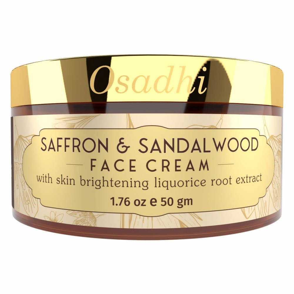 Osadhi Saffron & Sandalwood Face Cream - DrMediCart
