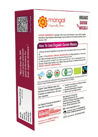 Mangal Organics Garam Masala Powder