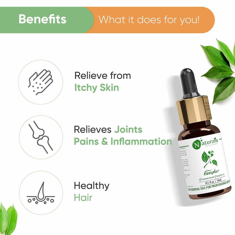 Naturalis Essence of Nature Camphor Essential Oil