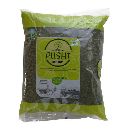 Buy Pusht Organic Sabut (Whole) Moong Dal (Green Gram) from DrMediCart, Ship from India to USA