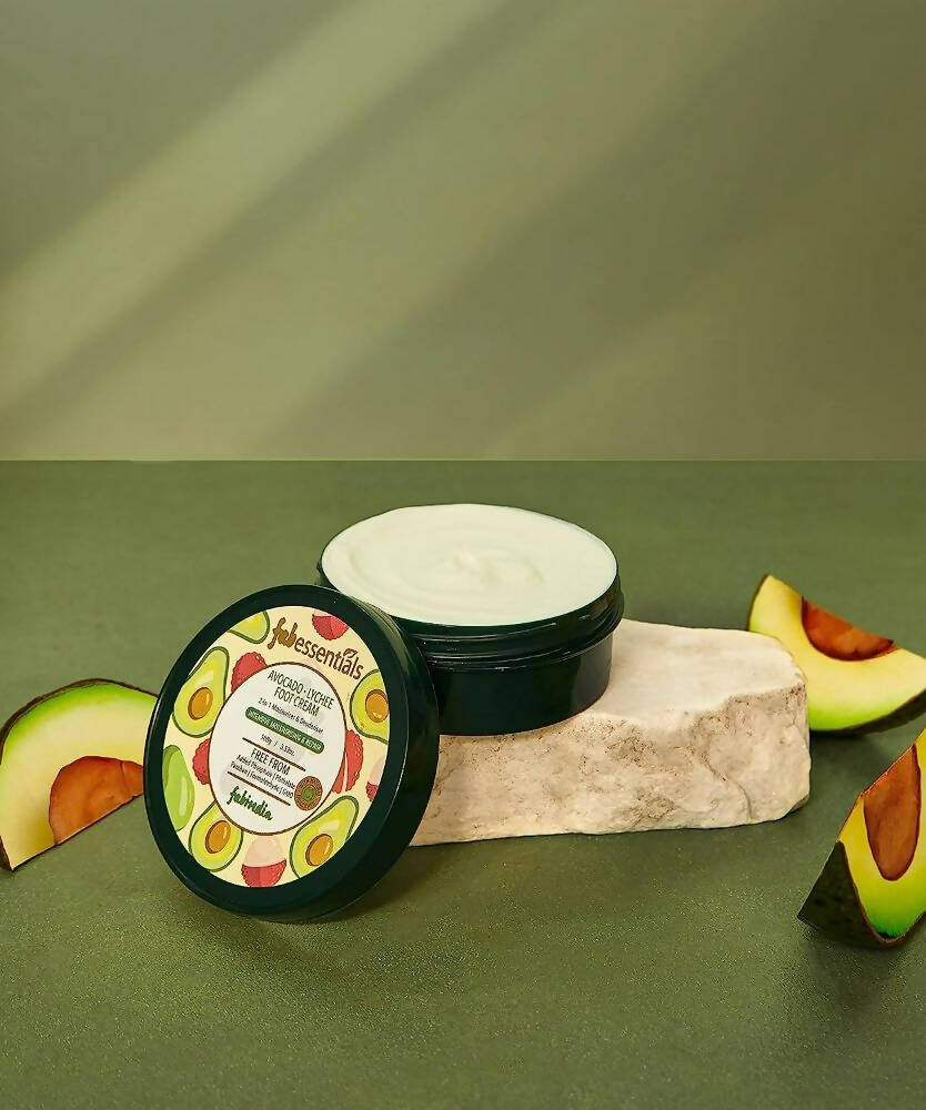 Fabessentials Avacado Lychee Foot Cream
