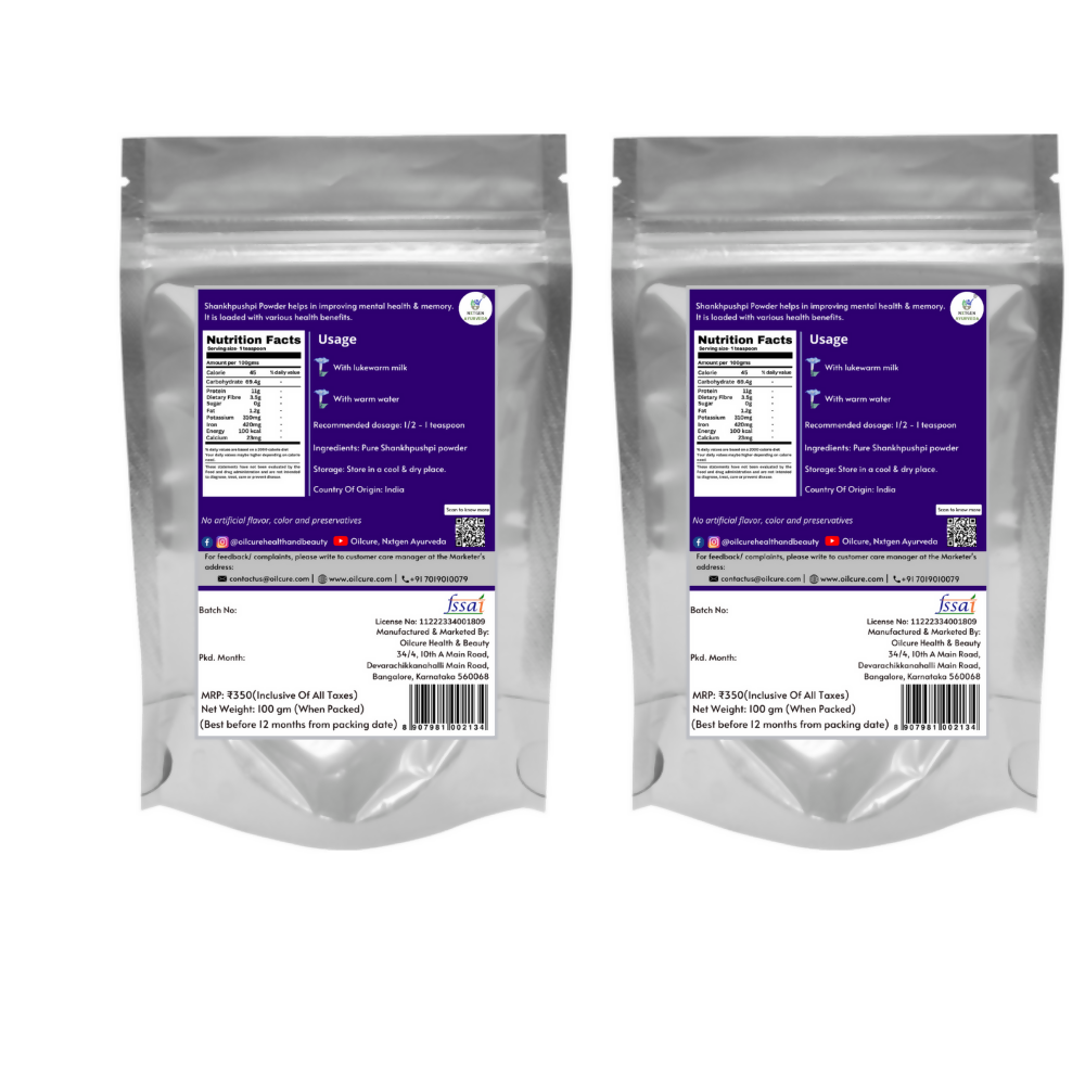 Nxtgen Ayurveda Shankhpushpi Powder
