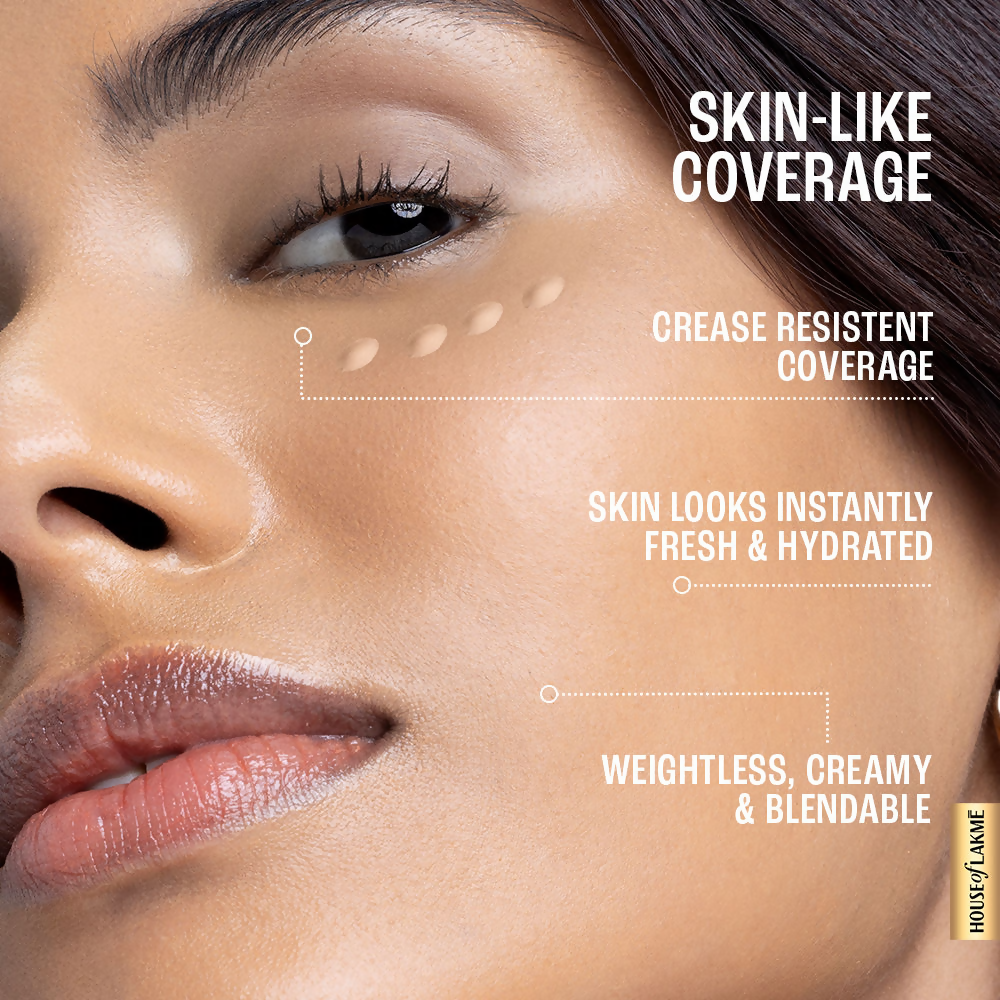 Lakme 9 To 5 Hya Matte Liquid Concealer - Almond