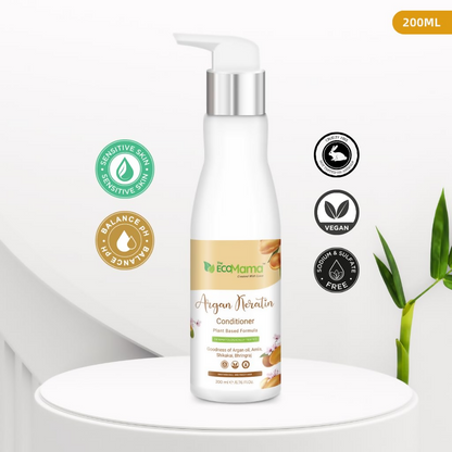 The Eco Mama Argan Keratin Hair Conditioner