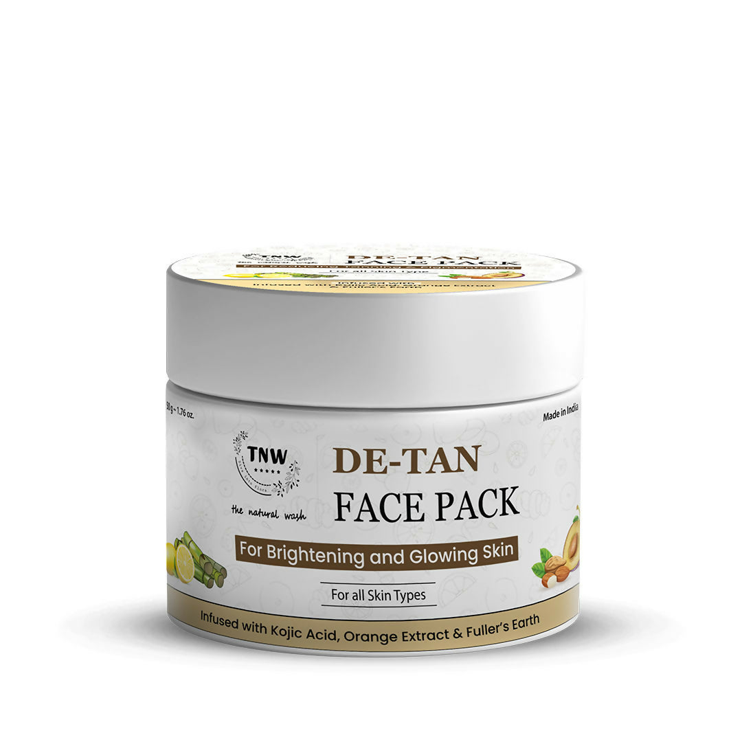 The Natural Wash De-Tan Face Pack for Glowing Skin
