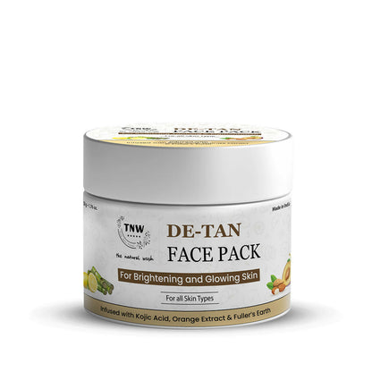 The Natural Wash De-Tan Face Pack for Glowing Skin