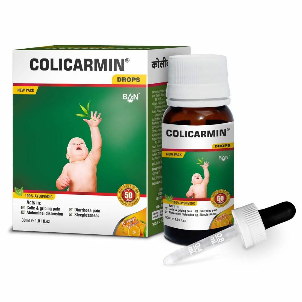 Buy Ban Labs Colicarmin Drops from DrMediCart, Ship from India to USA