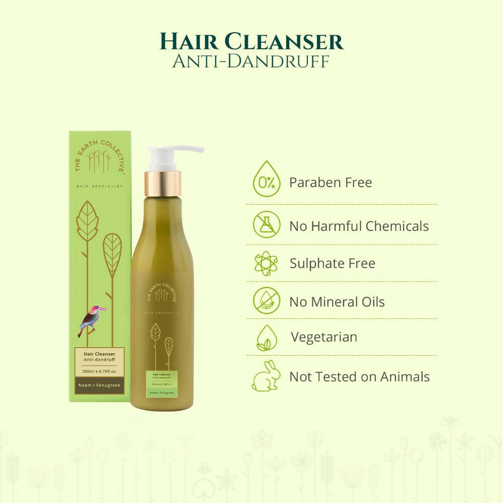 The Earth Collective Hair Cleanser - Anti-Dandruff - Drmedicart