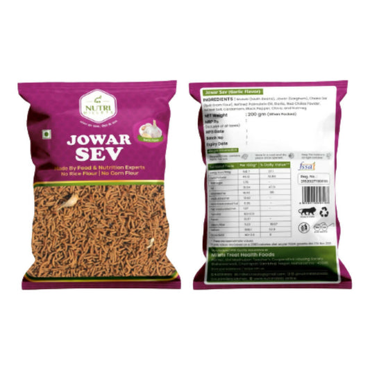 Buy NutriMillets Jowar Sev - Garlic Flavor from DrMediCart, Ship from India to USA