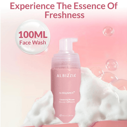 Albizzia Cleansing Mousse Lightweight Gentle Face Cleanser