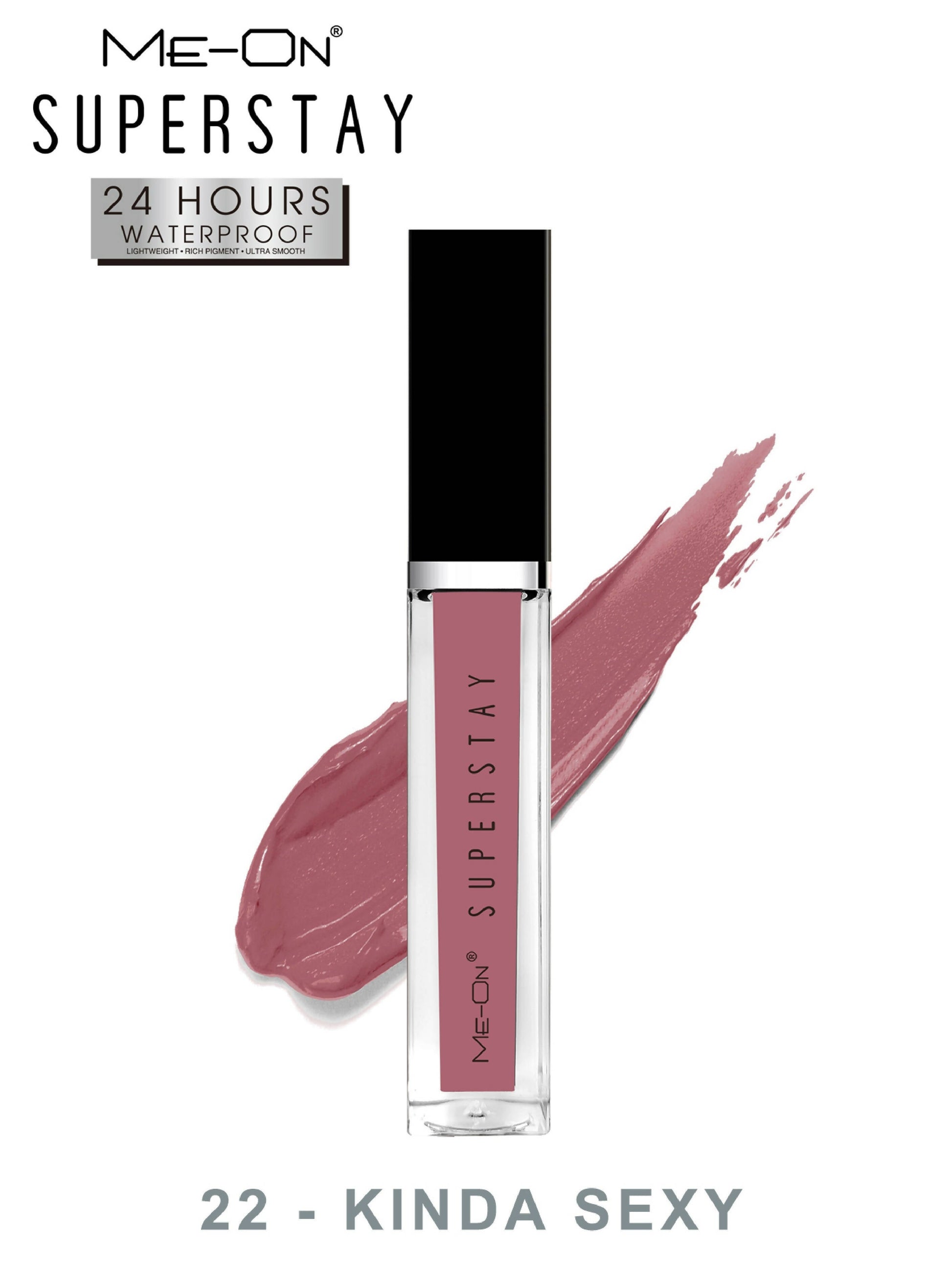 Me-On Professional 24Hrs Superstay Matte Lip Color Shade 22