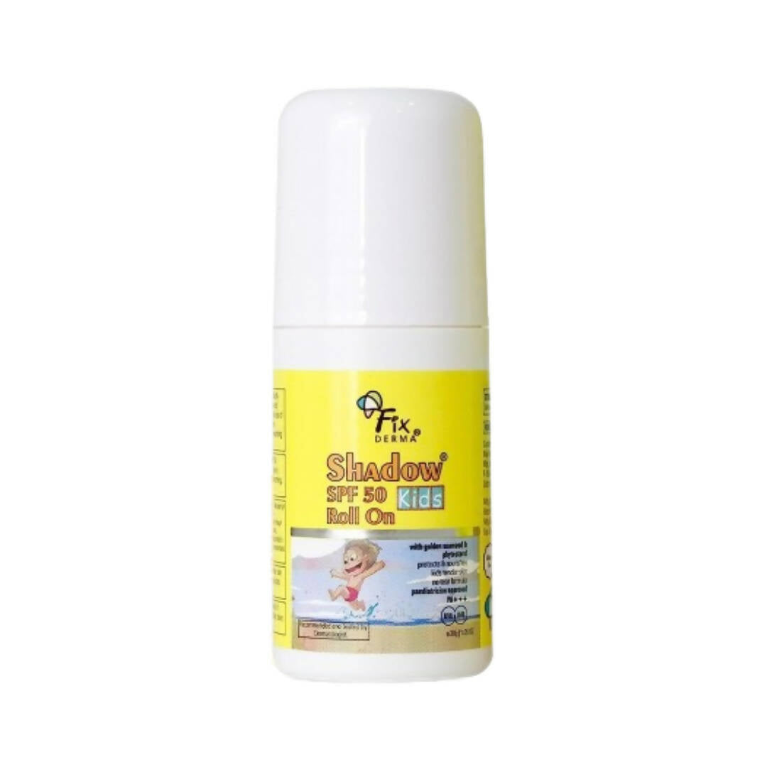 Buy Fixderma Shadow SPF 50 Roll On Sunscreen For Kids from DrMediCart, Ship from India to USA