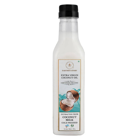 Buy Earthen Story Certified Organic Extra virgin coconut oil from DrMediCart, Ship from India to USA