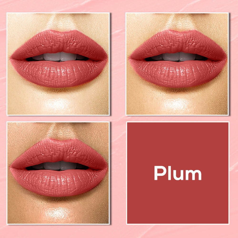 Jaquline USA Color Me Matte Liquid Lipstick  - Plum