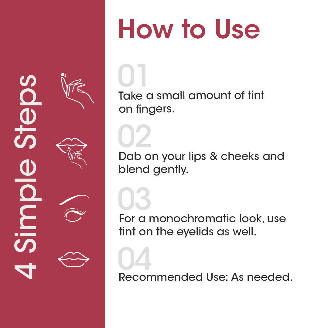 TAC - The Ayurveda Co. Lip, Cheek & Eye Tint with Beetroot Extracts - DrMediCart