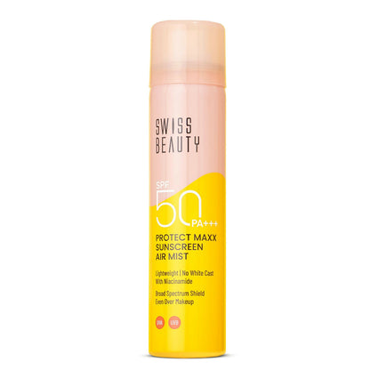 Swiss Beauty Protect Maxx Sunscreen Air Mist With SPF 50 PA+++