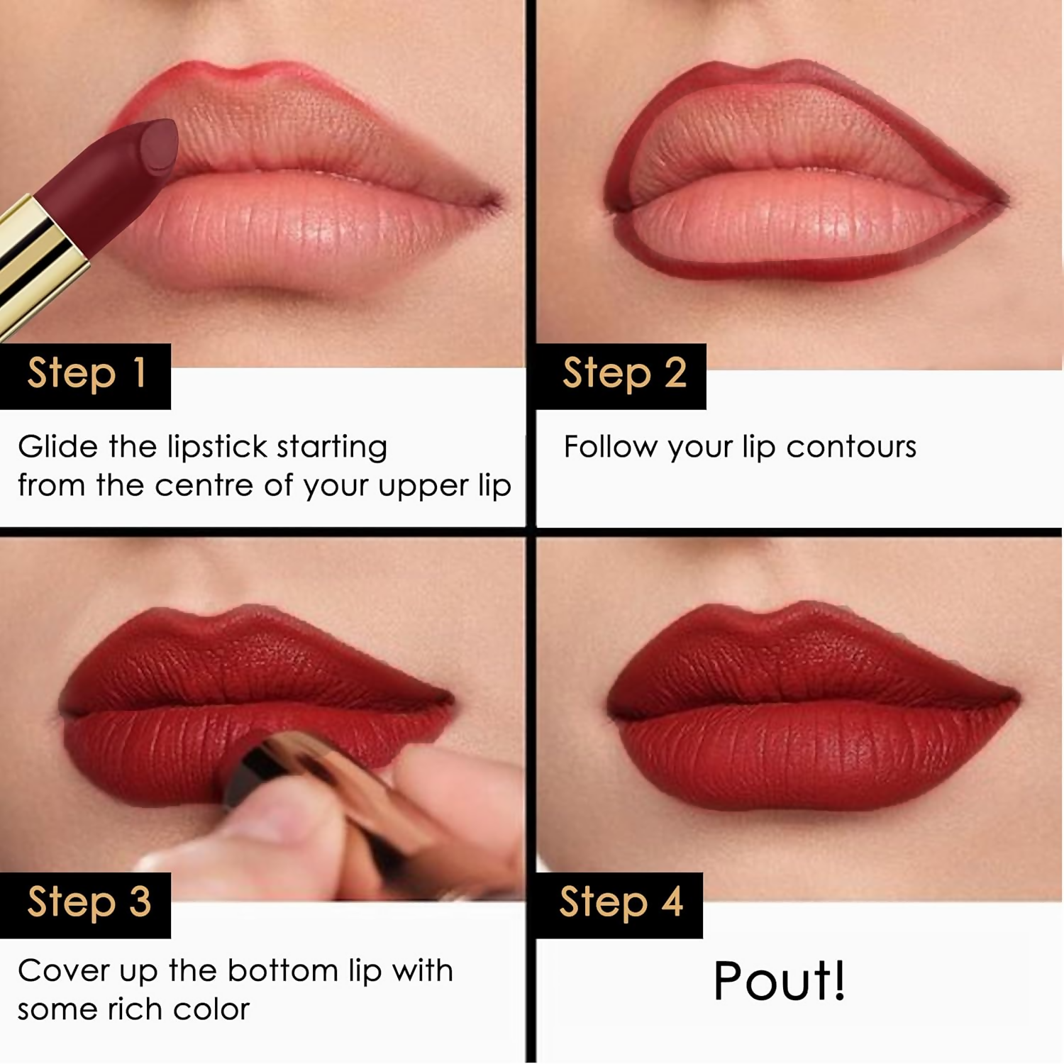 Good Vibes HydraGlow Creme Lipstick - Majestic Red