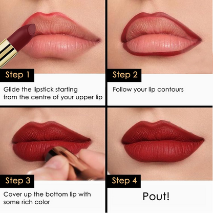 Good Vibes HydraGlow Creme Lipstick - Majestic Red