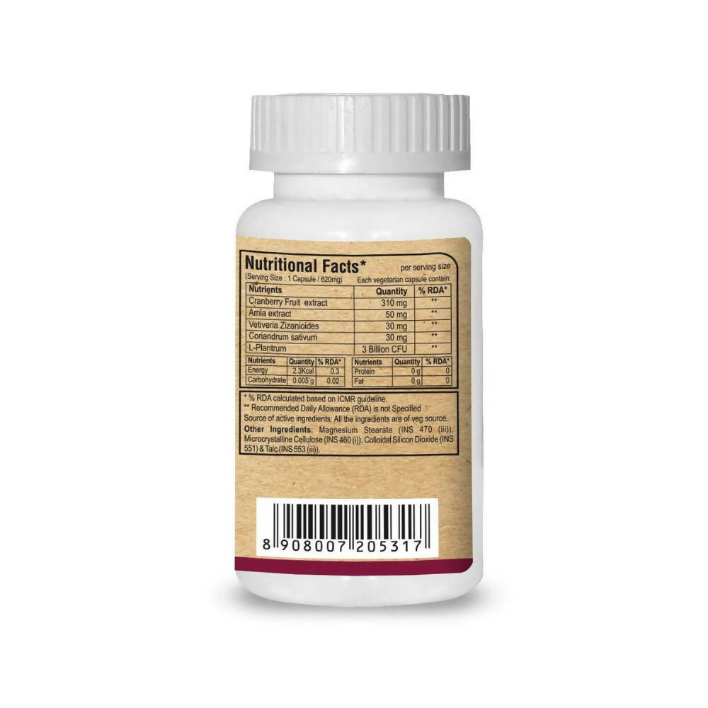 Pure Nutrition Cranberry & Amla Extract Veg Capsules