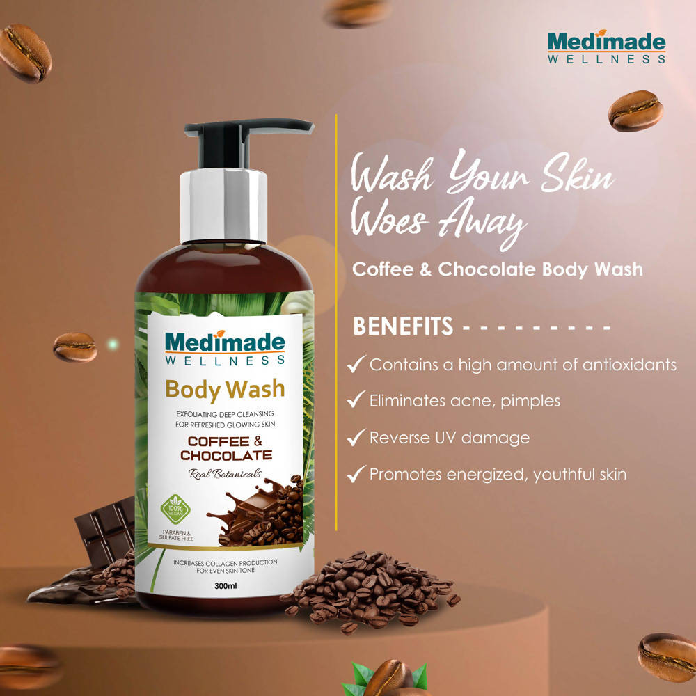 Medimade Wellness Coffee & Chocolate Body Wash - DrMediCart