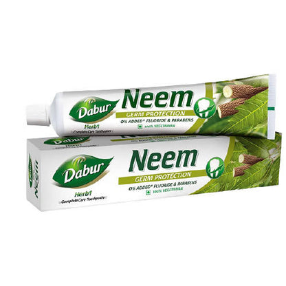 Buy Dabur Herb'l Neem Germ Protection Complete Care Toothpaste from DrMediCart, Ship from India to USA