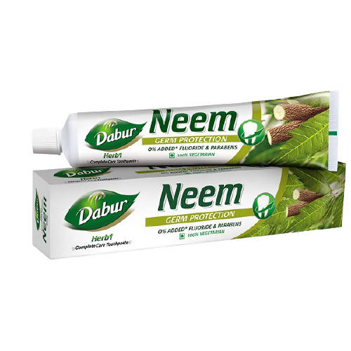 Buy Dabur Herb'l Neem Germ Protection Complete Care Toothpaste from DrMediCart, Ship from India to USA