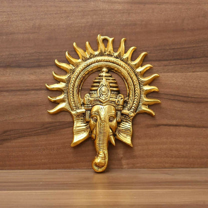 Buy Smizzy Metal Ganesha Idol