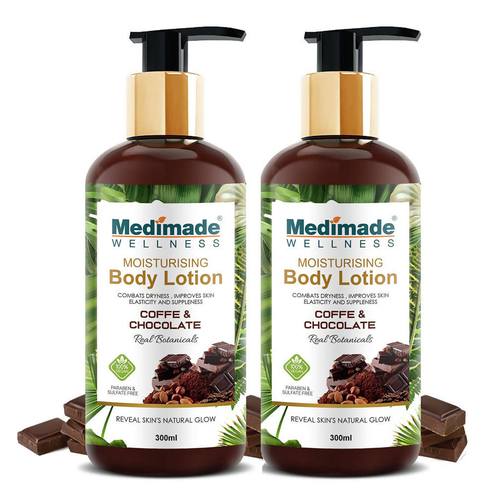 Medimade Wellness Coffee and Chocolate Moisturising Body Lotion - DrMediCart