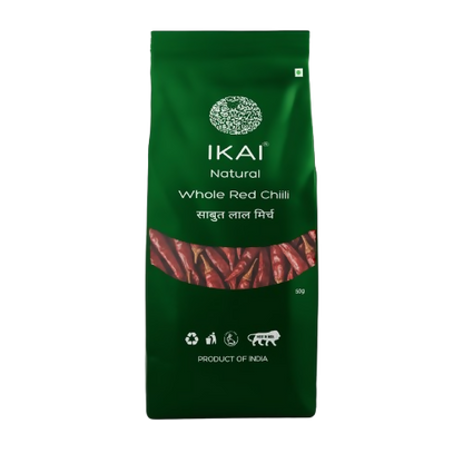 Buy IKAI Organic Whole Red Chilli from DrMediCart