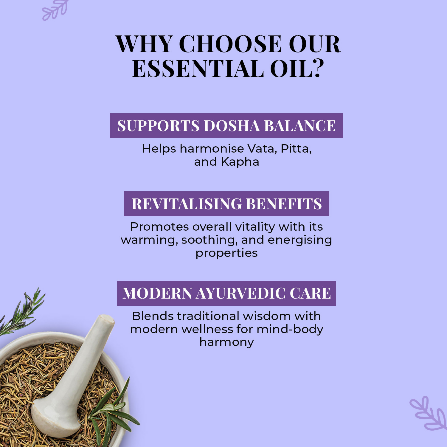 Just Herbs Rosemary Essential Oil
