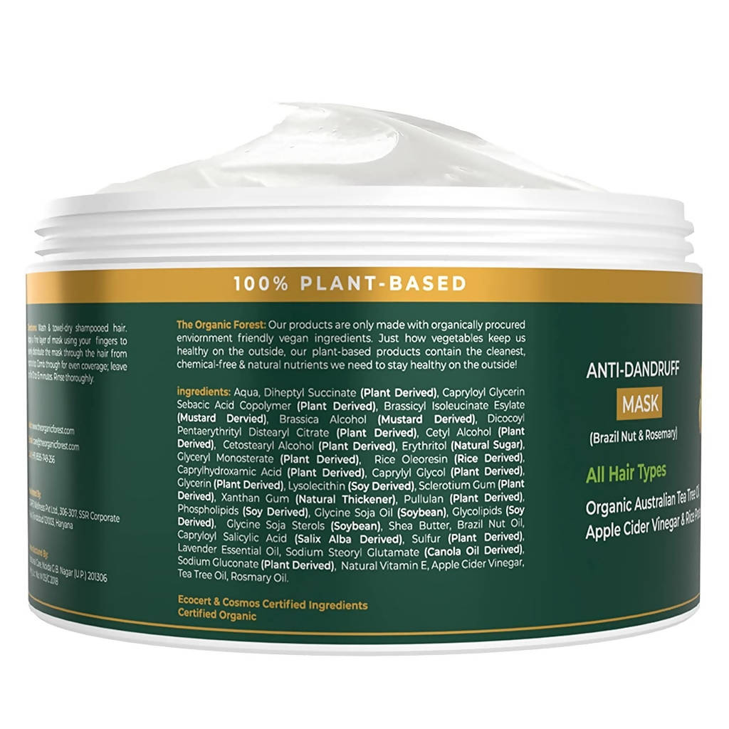 The Organic Forest Anti-Dandruff Hair Mask - Drmedicart