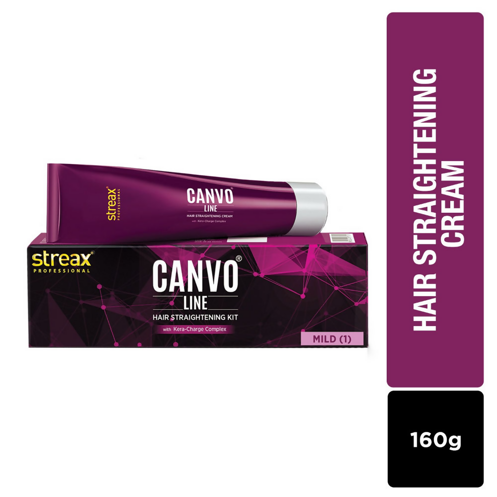 Streax Professional Canvoline hair straightening cream